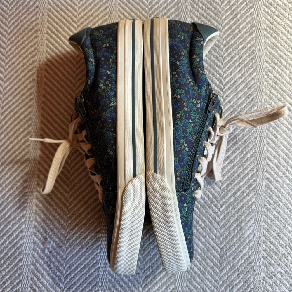 Taos Footwear Blue Floral Sneakers - Picture 11 of 11
